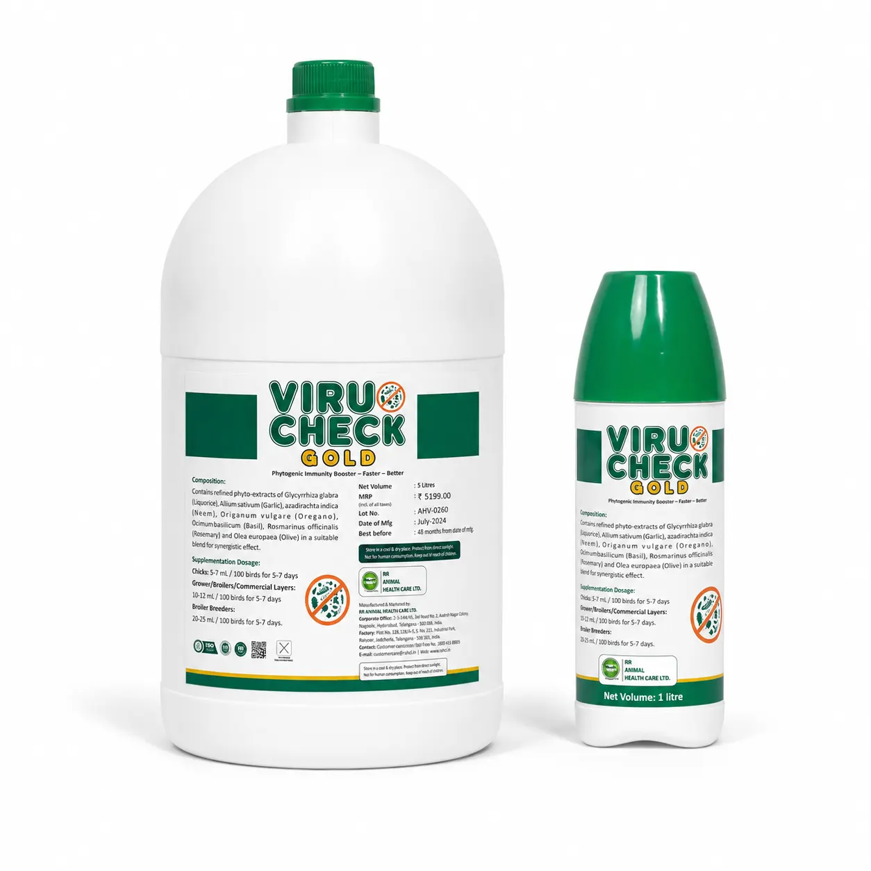 Speciality Products - VIRUCHECK GOLD
